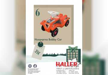 Türchen 6. Husqvarna Bobby Car