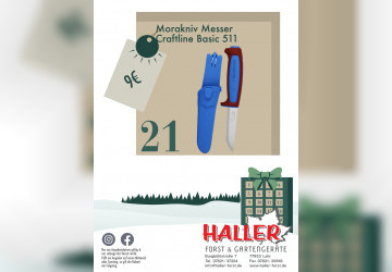 Türchen 21. Morakniv Craftline Basic 511